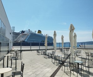 Saga's Spirit of Adventure docked in Zadar